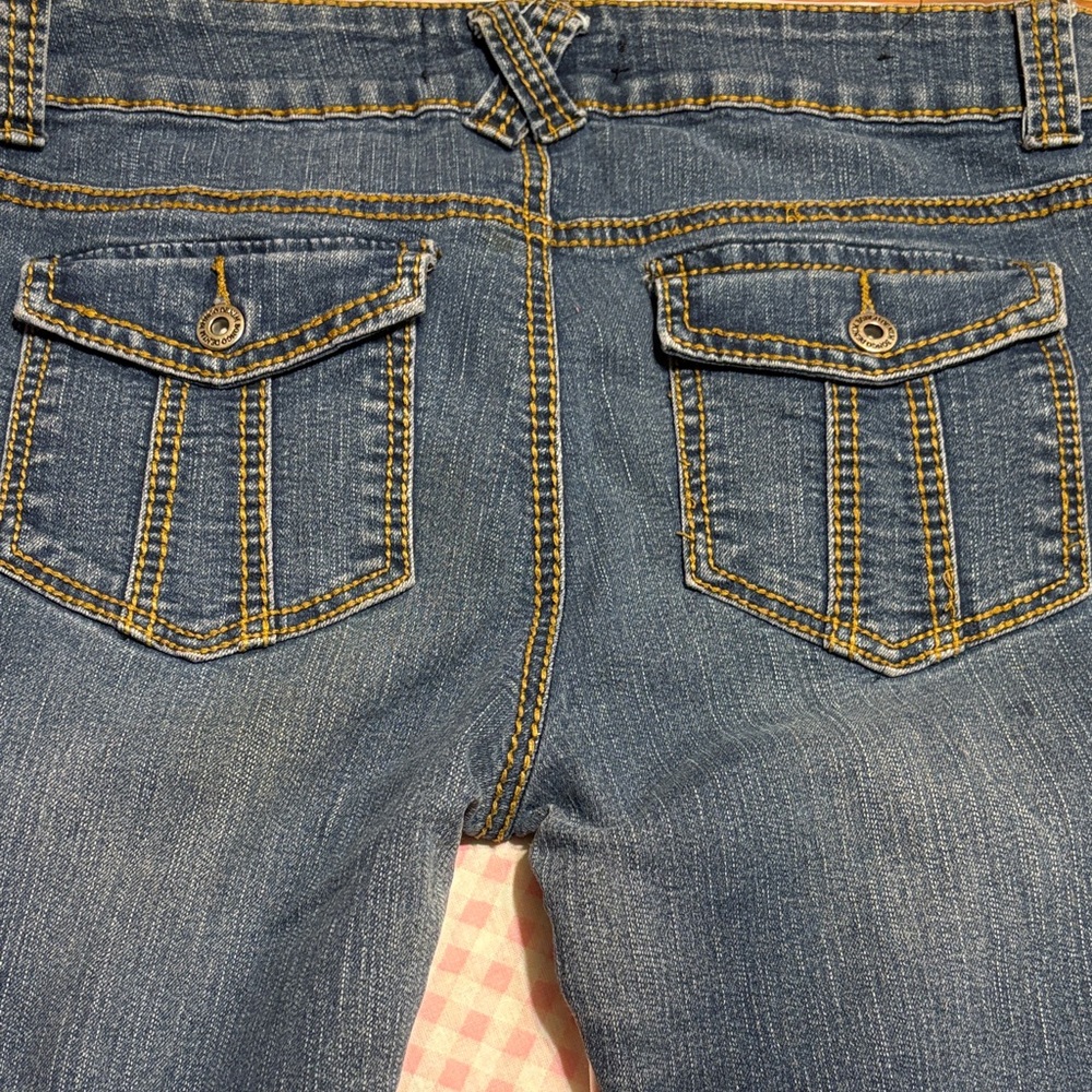 LONDONJEAN Women's Blue Straight Leg Jeans